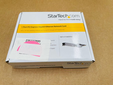 StarTech 1-Port PCIe Gigabit Network Server Adapter NIC Card - Dual Profile