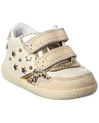 Naturino Falcotto Horis Suede Sneaker Gold 19