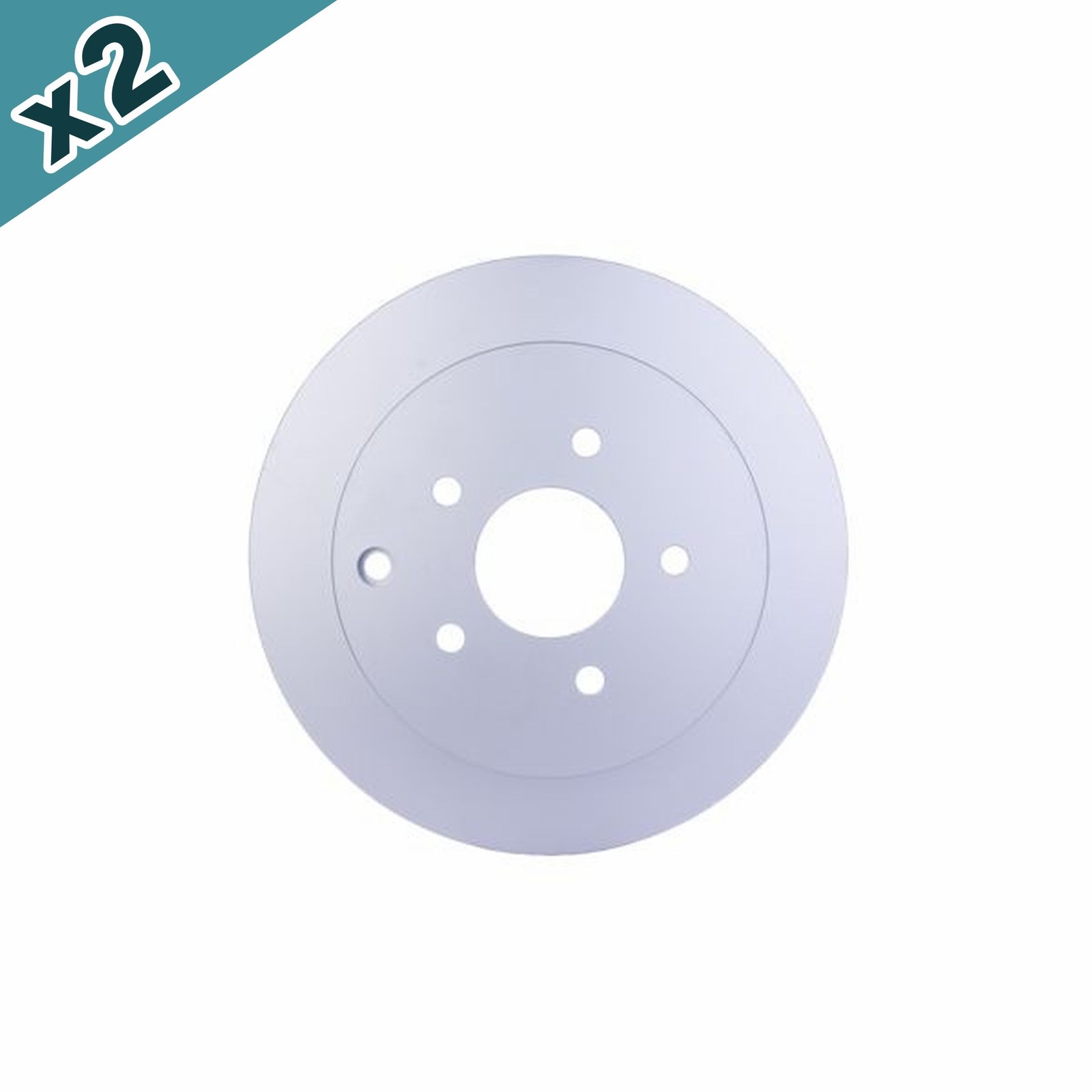 HELLA Brake Disc Rear Fits Infiniti EX FX G M Q50 Q60 Q70 Nissan 8DD 355 118-811
