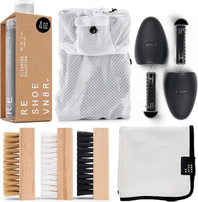 RESHOEVN8R Shoe Cleaning Kit - Sneaker Cleaner Solution with Cleaning Accessorie