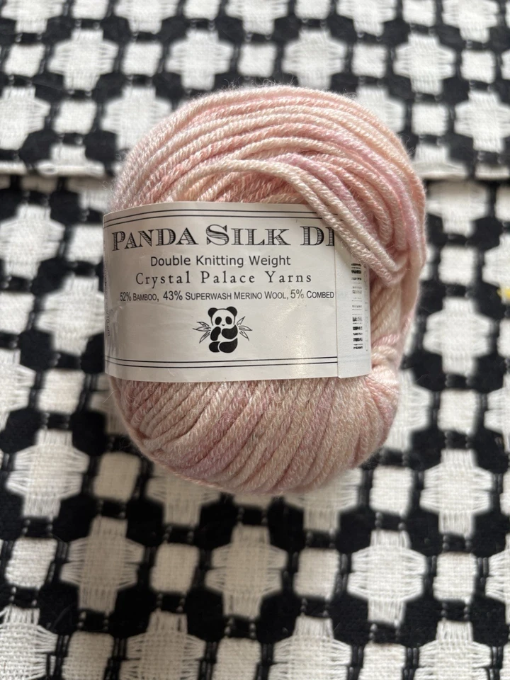 Crystal Palace Yarns Panda Silk DK Bamboo and Wool Yarn - Lot of 2 - Frosted Ros - Image 2 of 4