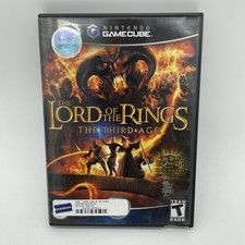 Lord of the Rings: The Third Age (Nintendo GameCube, 2004) TESTED W/ Manual