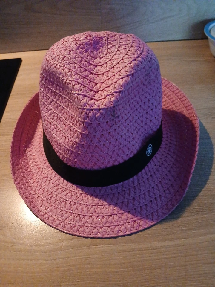 pinker Mädchen Sommerhut - Bild 1 von 1