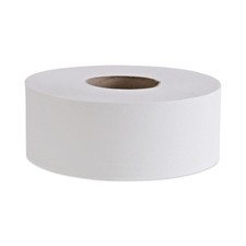 Boardwalk Jumbo Roll Bathroom Tissue, Septic Safe, 2-Ply, White, 12 rolls