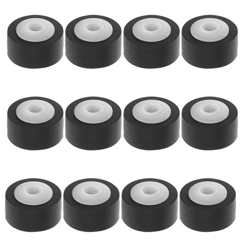 12 Pcs Pull-wheel Bearing Rubber Tape Pinch Rollers Cassette for Audio - Picture 6 of 12