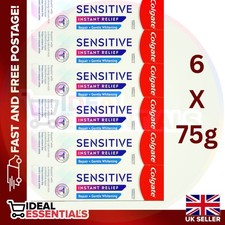 Colgate Sensitive Instant Relief Toothpaste. 6 X 75ml 42.16 per litre