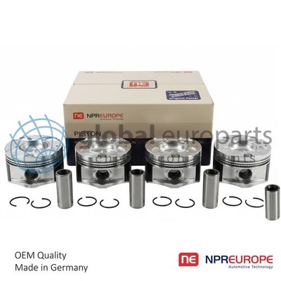 PISTON AND RINGS FOR SSANGYONG KYRON REXTON RODIUS STAVIC 2.7 Xdi US STOCK
