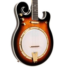 Gold Tone EBM-5 Electric 5-String Banjo Tobacco Sunburst F-Style NEW
