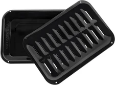Certified Appliance Accessories SPL50008 Small 2-Piece Broiler Pan & Grill Set P
