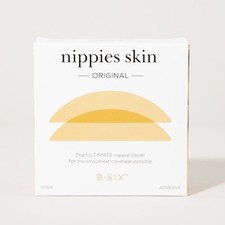 Nippies Skin Original B-Six 1-Pair Adhesive Nipple Covers Cream Color Size Small
