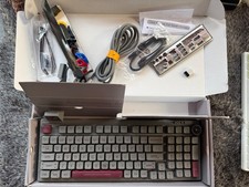 EPOMAKER RT100 Mechanical Keyboard SEA SALT Brown Beige Full Size Unused