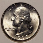 1959 D Washington Quarter BU Uncirculated Mint State 90% Silver 25c US Coin