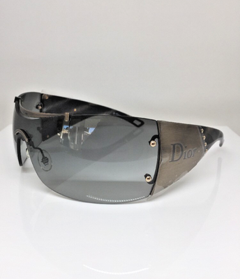 New Dior Diorito 2 Sunglasses Shield Wraparound C. Antique Bronze