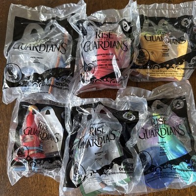 Dreamworks Rise Of The Guardians 2012 Mcdonald s Happy Meal Set Of 6 New Sealed