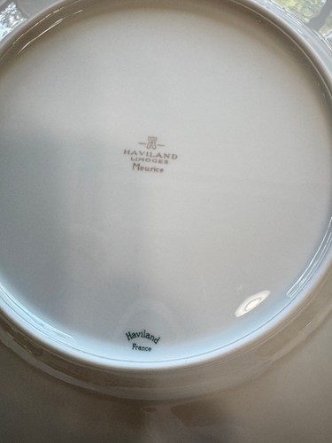Haviland MEURICE Dinner, Salad, Bread Plates, Cups + Bowl Limoges France 35-pcs - Picture 7 of 17