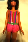 Vintage Barbie: 1960s Francie Doll TNT Swimsuit #1170