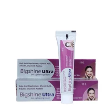 Bigshine Ultra Skin Lightening Cream Lotion Dark Spot & Tan Removal 15gm