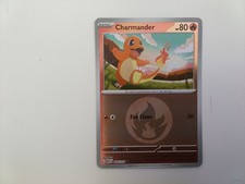 Pokémon card Charmander Reveres Holo with fire sign #20/217.ASC