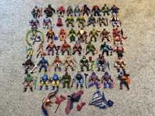 Lot of 51 -Vintage 80s MOTU He-Man Masters of the Universe Figures Most Complete