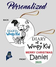 DIARIO PERSONALIZADO DE UN NIÑO DÉBIL Adorno de Navidad - Regalo Película Greg Rodrick