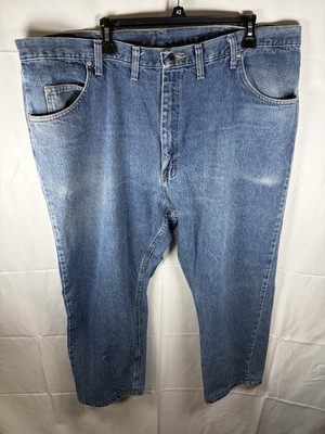 Wrangler Men's 44x30 Regular Fit Denim Jeans Comfort Guaranteed Premium Quality
