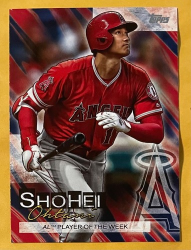 2019 Topps Update Series Shohei Ohtani Highlights 🔥AL player of the week🔥SO-14