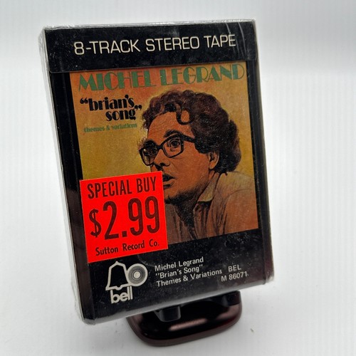Factory Sealed Michel Legrand Brian's Song Bell 8 Track Tape NOS