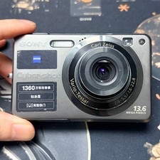 Sony Cyber-shot DSC-W300 13.6MP Digital Camera - Dark Graphite Gray Tested
