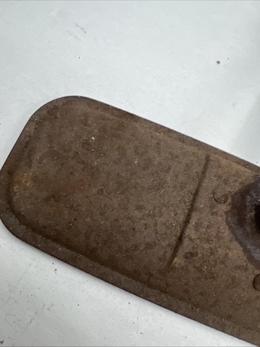 Vintage 1940's 1950s ? GM Chevy Ford Rear View Mirror 7.5" x 2" - Picture 6 of 11