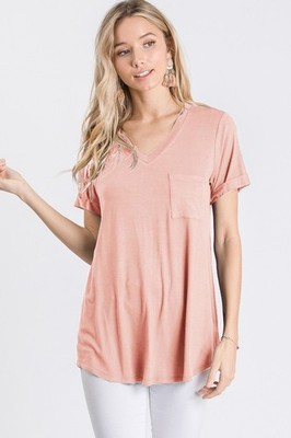 NWOT Heimish Plus Size Short Sleeve Round Neck Top size 2X