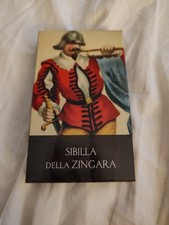 Mazzo Di Tarocchi. LO SCARABEO. SIBILLA DELLA ZINGARA. INCELLOPHANATO