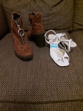 Branded Booth And Sandals Joblot Of 2.Excellent Condition. Uk Size 4