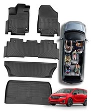 Floor Mats  Cargo Liner for Honda Odyssey 2018-2026, All Weather Car