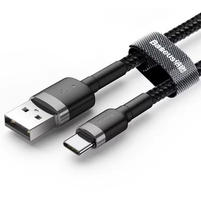 Baseus Cafule USB auf Typ-C für Samsung Xiaomi USB C Schnellladekabel 0,5-3,0m