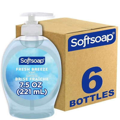 #ad Softsoap Liquid Hand Soap Fresh Breeze 7.5 Fl Oz Pack of 6 $10.99