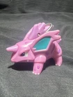 Pokemon Nidorino Keychain Vintage Rare 1999 Nintendo Burger King Toy Figure