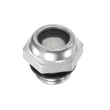 &Ouml;lanzeige f&uuml;r Luftkompressor M12 x 1,25 mm aus Hartglas