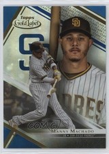 2021 Topps Gold Label Class 1 Blue 132/150 Manny Machado #25 0u9w