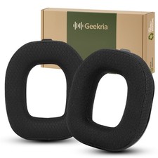 Geekria Mesh Fabric Ear Pads for Astro A40 TR Headphones Black 