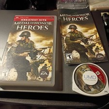 Medal of Honor Heroes - PlayStation Portable (Psp) greatest hits edition cib