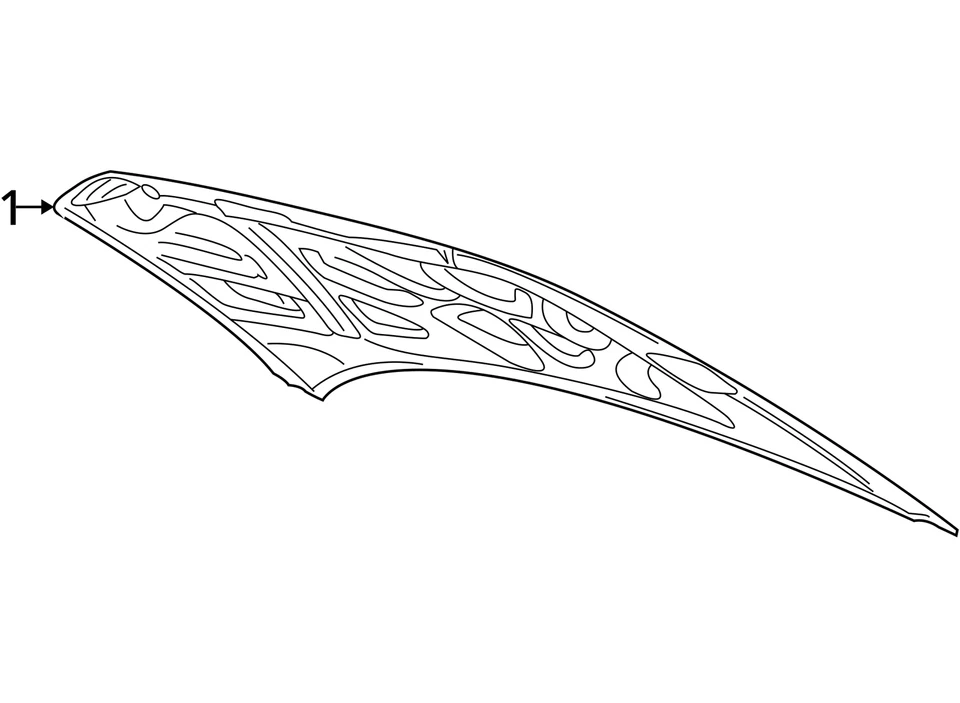 CAPÓ CHRYSLER 5003088AD NUEVO OEM 5003088AD Foto 3 de 3