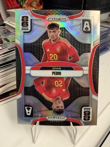 2026 Panini Prizm FIFA World Cup Aces Silver Prizms Pedri #18 | Spain