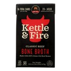 Gluten Free Grass Fed Bone Broth Beef 16.9 Oz(Case Of 6) By Kettle And Fire