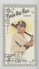 2014 Topps Allen & Ginter's Mini Black Bordered Ben Zobrist #174 0wq