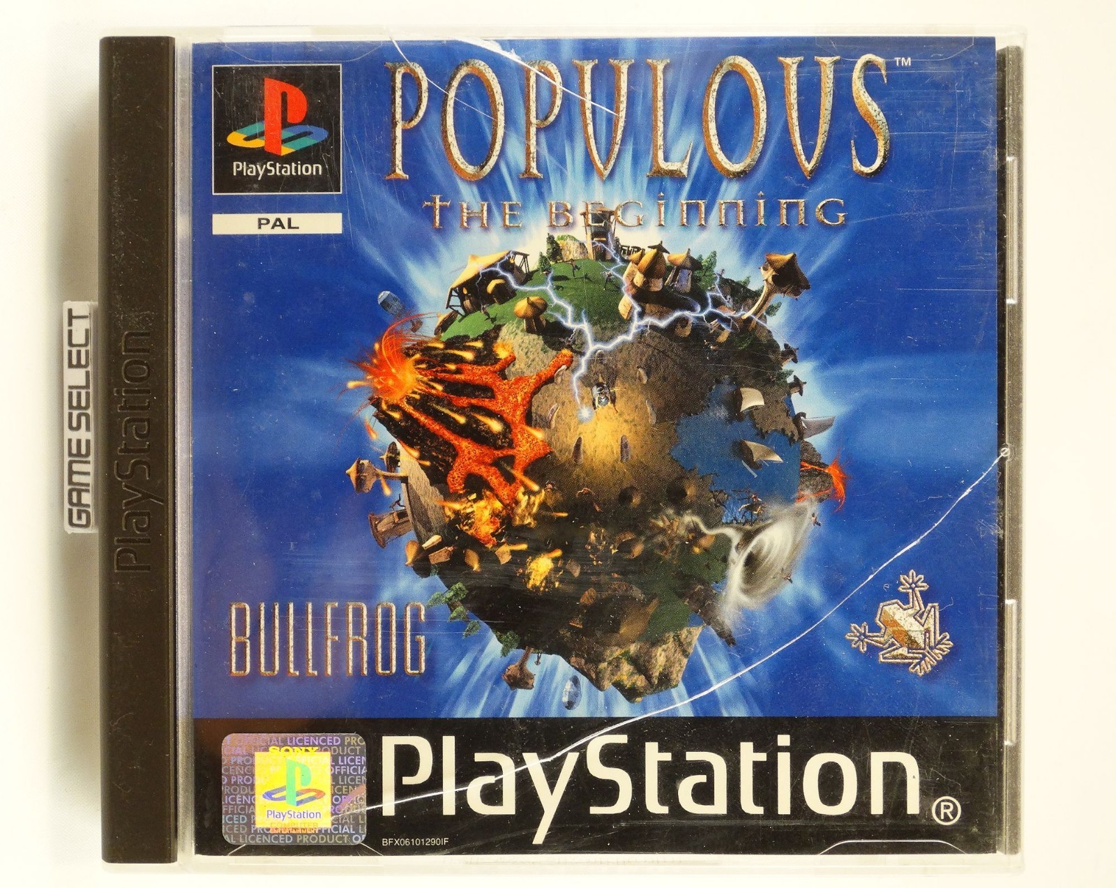 Populous The Beginning Sony PLAYSTATION 1 2 3 PS1 PS2 PS3 PAL Original Complet
