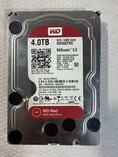 WD Red 4TB NAS Hard Drive WD40EFRX 3.5 SATA 64MB SMART Tested Fast Ship