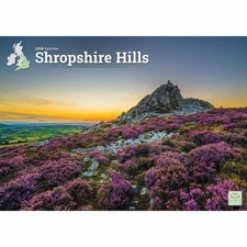 Shropshire Hills 2026 A4 Wall Calendar