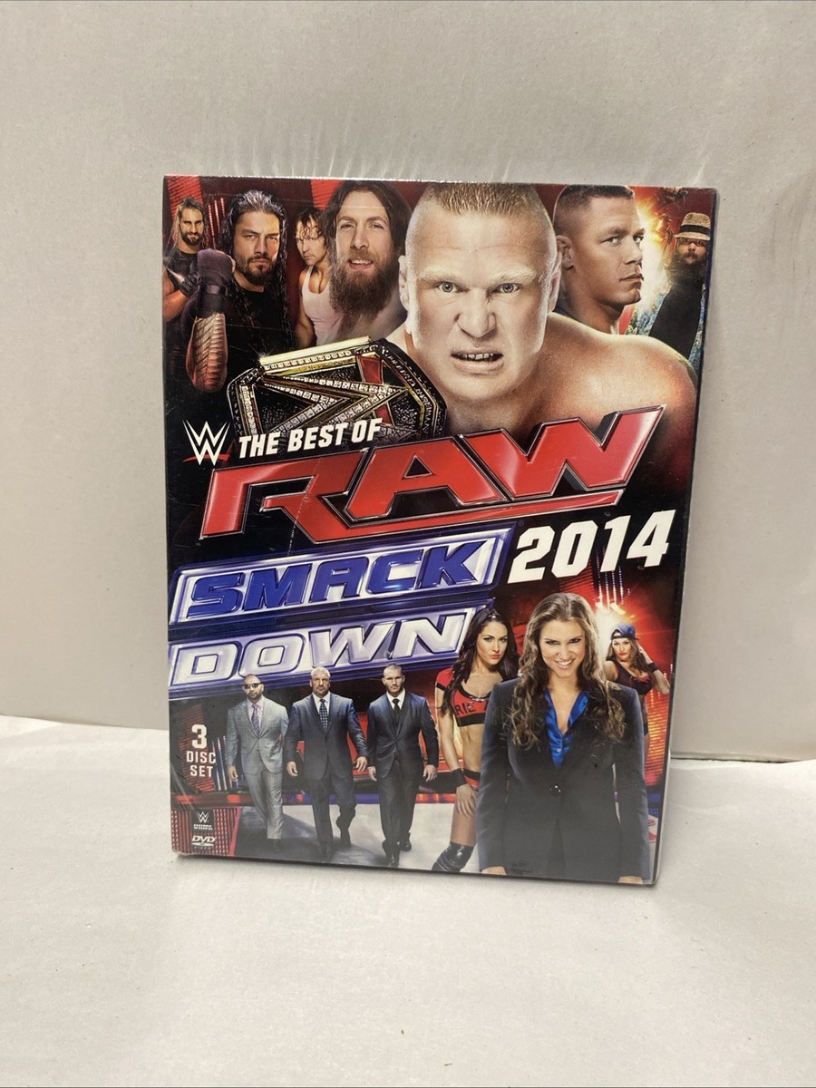 限界最低値下げ金額WWE DVD 3枚組セット　3タイトルまとめ売り WWE: The Best of Raw and Smackdown 2014 (DVD, 2015, 3-Disc