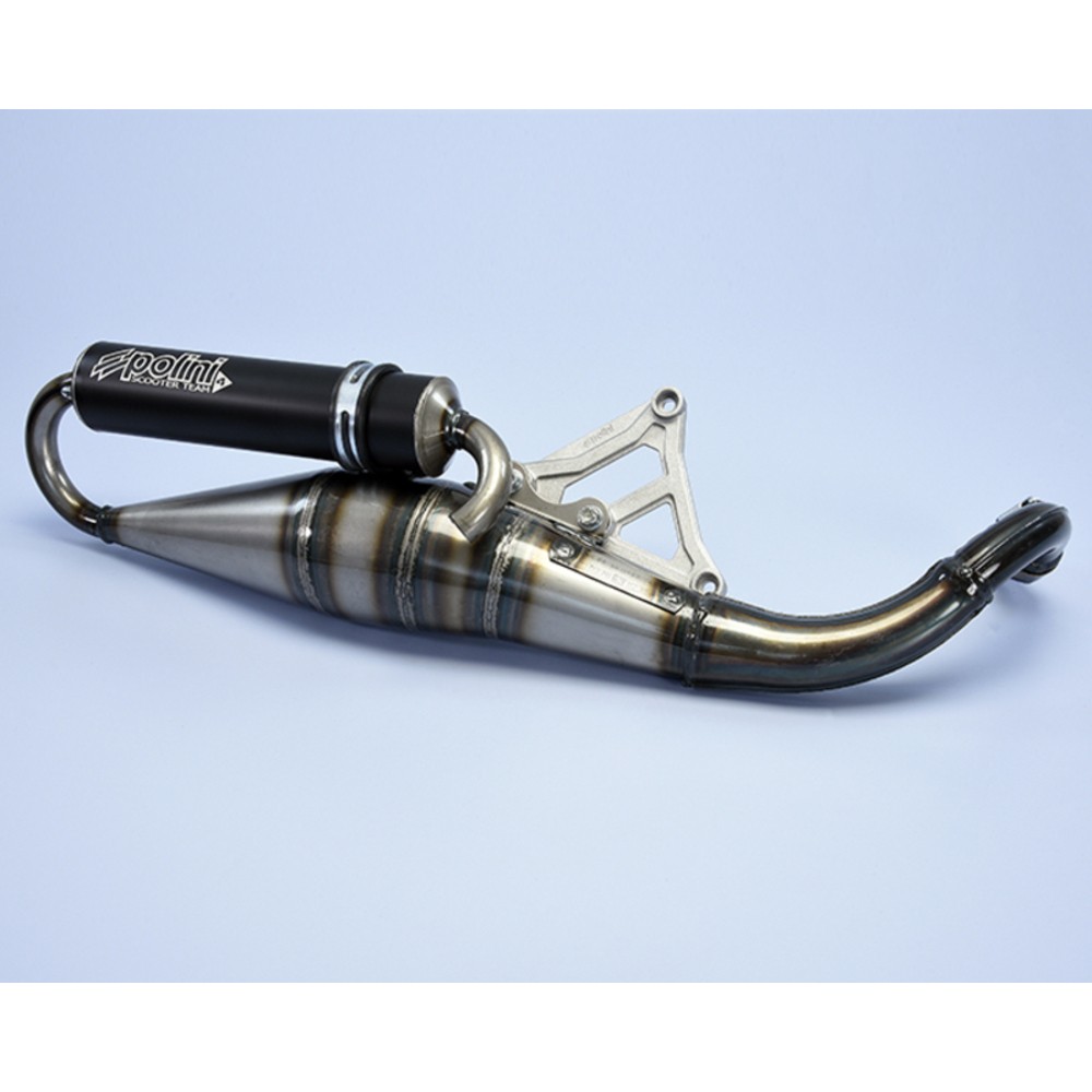 Polini Peugeot Kisbee 50 2T SC Escape 4 Port Racing Team Motorcycle Exhaust
