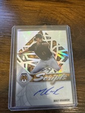 2022 PANINI MOSAIC BASEBALL MAX KRANICK SCRIPTS SILVER AUTO #SC-MK
